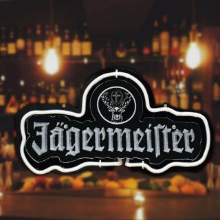 Neon Light Jagermeister Signs Beer Bar Pub Party Homeroom Windows Decor For Gift