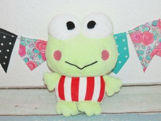 Neko World Sanrio Keroppi Frog Plush Stuffed Soft Fluffy Doll Toy 12 "