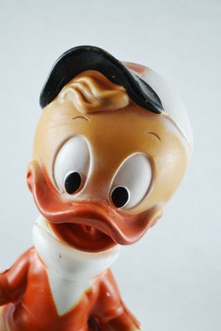 Huey Duck Walt Disney 1960s vintage rubber 24 cm (9 1/2 inches) 2