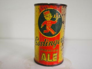 Esslingers Little Man Ale Flat Top Beer Can