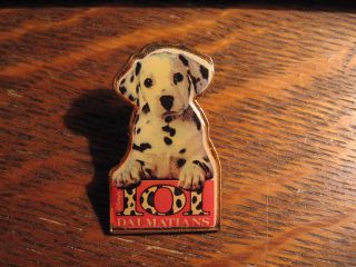 101 Dalmatians Pin - Vintage 1996 Walt Disney One Hundred One Dog Movie Hat Pin