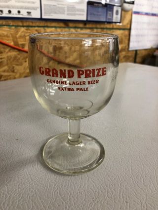 Grand Prize Beer Glass
