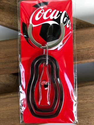 Coca Cola Metal Keychain 2018 Fifa World Cup Russia