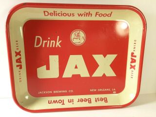 Jax " Best Beer In Town " Tip Tray,  Jackson Brewing Company,  Orleans