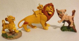 Hallmark Keepsake Disney The Lion King Christmas Ornaments 1994