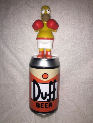Duff Beer Custom Keg Tap Handle Boxing Homer Simpson Man Cave Christmas Xmas
