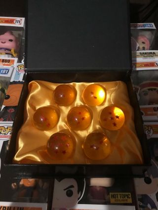 Dragonball Z 7 Dragon Balls Set Box