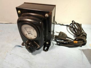 Vintage Acme Electric Corp.  T.  V.  Variable Voltage Adjuster For Better Television