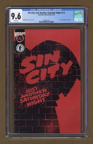 Sin City Just Another Saturday Night Wizard 1/2 1 Cgc 9.  6 1987 2005041023