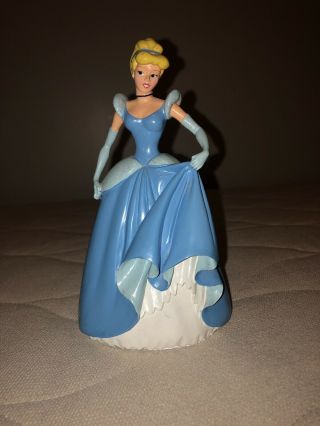 Vintage Walt Disney World Cinderella Blue Ball Gown Figurine 6 "