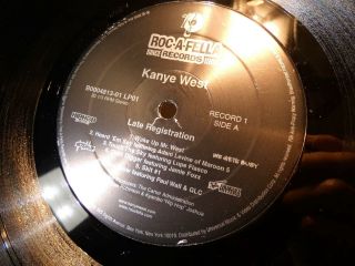 Kanye West: Late Registration (VG,  2005 Roc - A - Fella Records B0004813 2LP) 3