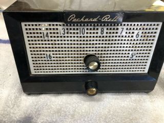 Packard Bell Vintage Tube Radio Model 5r1,  For Restoration Or Parts