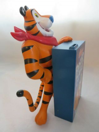 2006 Kelloggs Frosted Flake Tony the Tiger Coin Bank Large Plastic Figure 2