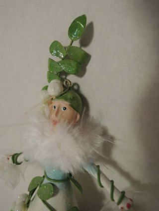 Patience Brewster Floral Fairy Krinkles Ornament 6.  5 Inch 56.  36057 w/ Box 2