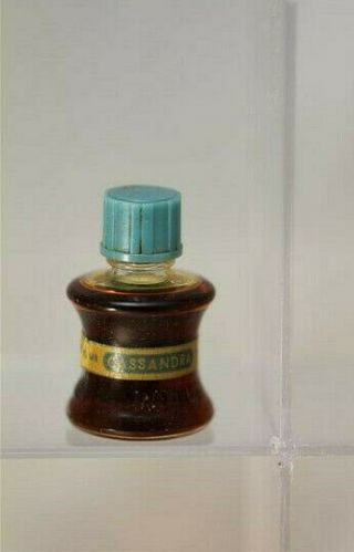 Vintage Weil Secret De Venus Cassandra 1/8 Oz Mini Bath Oil