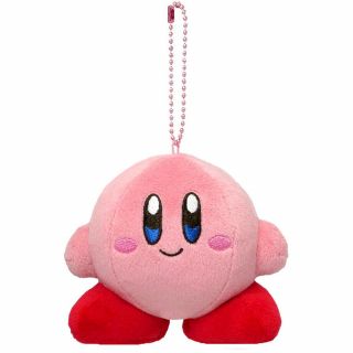 Hoshi No Kirby Plush Mascot Keychain ⭐️ Sanei Nintendo Japan
