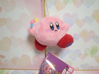 Hoshi No Kirby Plush Doll Keychain ⭐️ 25th Anniversary Nintendo Japan