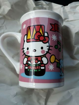 Hello Kitty Christmas Nutcracker Holiday Ceramic Mug Sanrio 2013 Mouse Gifts