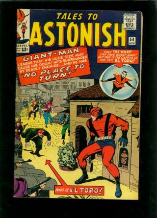 Tales To Astonish 54 Fn/vf 7.  0