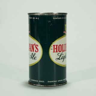 Holihan ' s Light Ale Beer Can Diamond Spring Brewery Lawrence MA VANITY LID - 2