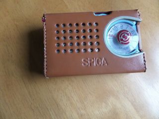 Vintage Spica St - 600 Transistor Radio Superheterodyne
