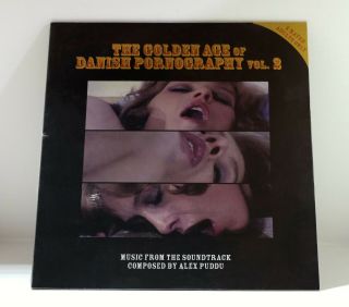 Alex Puddu The Golden Age Of Danish Pornography Vol.  2 Vinyl Lp