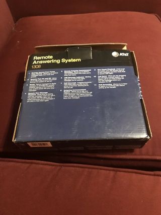 Vintage AT&T 1308 Remote Answering System 3