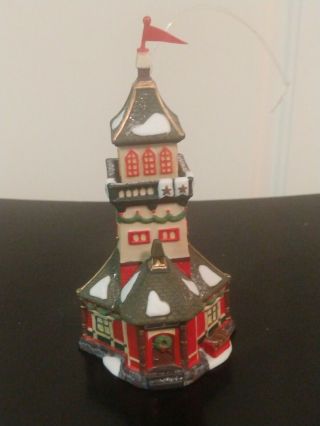 Department 56 Heritage Village North Pole Series Santa’s Lookout Tower 1993