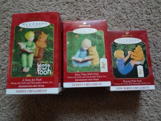 Hallmark Disney Winnie - The - Pooh And Christopher Robin Too 1 - 3 Complete Series