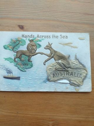Old Australian Postcard With Photos.  From Early 1900s
