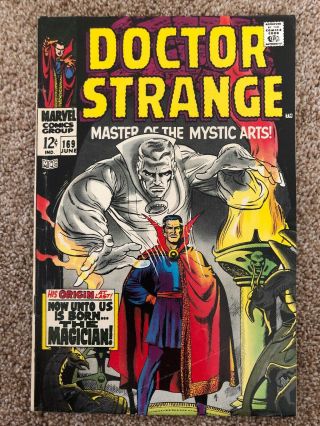 Doctor Strange 169 1st Solo Story And Origin