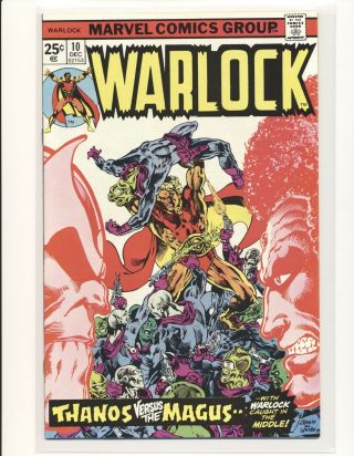 Warlock 10 - Origin Thanos & Gamora Nm - Cond.