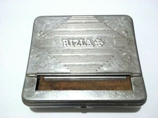 Vintage Rizla Croix,  Cigarette Roller Maker Tobacco Tin Case Made In France Old