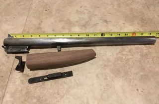 Iver Johnson Champion 12 Gauge 18” Barrel W/ Walnut Fore End And Metal Fittings