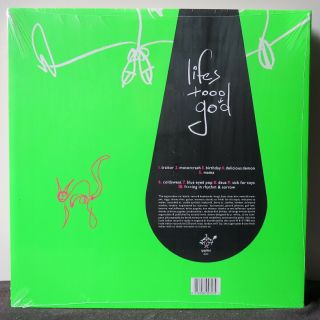 SUGARCUBES ' Life ' s Too Good ' Ltd.  Edition GREEN Vinyl LP (Bjork) NEW/SEALED 3