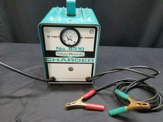 Vintage Silver Beauty 12 Volt Battery Charger 8310