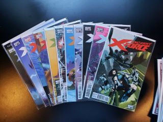 Uncanny X - Force 2010 Complete Series Run 1 - 35,  5.  1 Nm Marvel Comics Remender