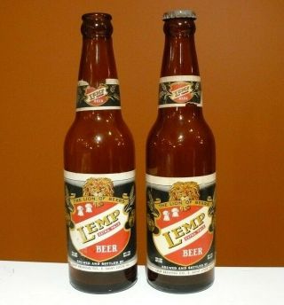 Lemp Beer 12oz Bottle IRTP Lemp Brewing Co.  E.  St Louis,  ILL 2