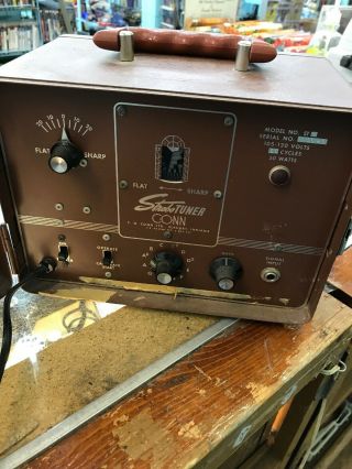 Vintage Conn Strobo Tuner St - 6