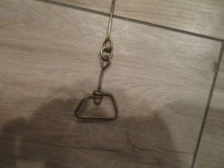 Vintage 8 1/2 foot SURVEYING CHAIN CB Tag on it 3