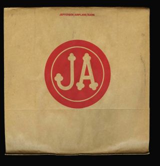 Vinyl Lp Jefferson Airplane - Bark / Grunt Records 1st Press Complete Vg,