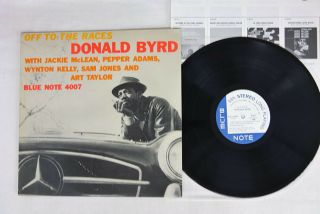 Donald Byrd Off To The Races Blue Note Bst 84007 Japan Vinyl Lp