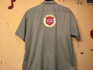 Lone Star Beer Delivery Guy Work Shirt Dickies Xxl 