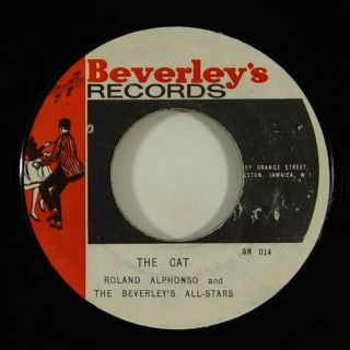 Roland Alphonso/derrick Morgan " The Cat " Reggae 45 Beverley 
