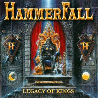 Hammerfall Legacy Of Kings Limited Gatefold Splatter Colored Vinyl Lp
