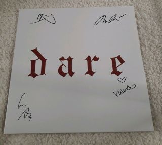 The Hunna - Dare (12 " White Vinyl Lp) Signed/autographed Rare