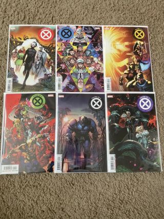House Of X 1 - 6 & Power Of X 1 - 6 First Prints