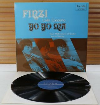 Srcs.  112 (1st Ed) Finzi: Concerto For Cello & Orchestra Yo Yo Ma