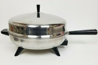 Farberware Vintage Electric Skillet Frying Pan 310 - B 12” High Dome Lid
