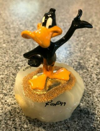 Daffy Duck Ron Lee Sculpture 1997 Le 648/1500 Warner Brothers Looney Toons